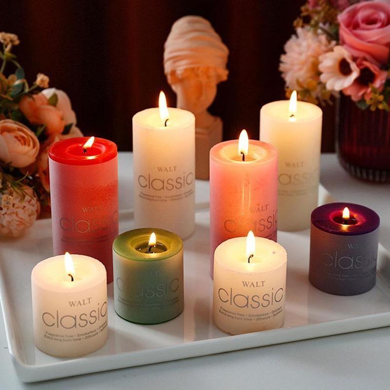 1 Bougie parfumée artisanale en cire de soja pure, cadeaux de mariage en forme de colonne, bougie parfumée sans fumée, bougies de vacances, bougies de soja parfumées d'hiver, bougies d'automne, décoration, bougies d'aromathérapie