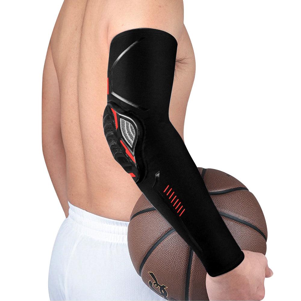 Coudières de sport 1 pièce, respirantes, bouclier de compression pour le bras, anti-chocs, manchon de compression pour les sports de plein air, la course, le basketball, le football, le volleyball.