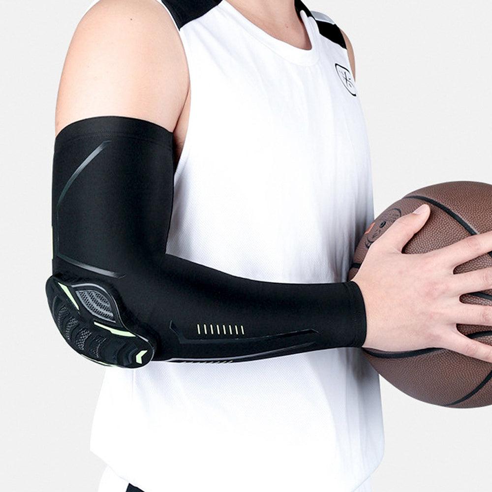 Coudières de sport 1 pièce, respirantes, bouclier de compression pour le bras, anti-chocs, manchon de compression pour les sports de plein air, la course, le basketball, le football, le volleyball.