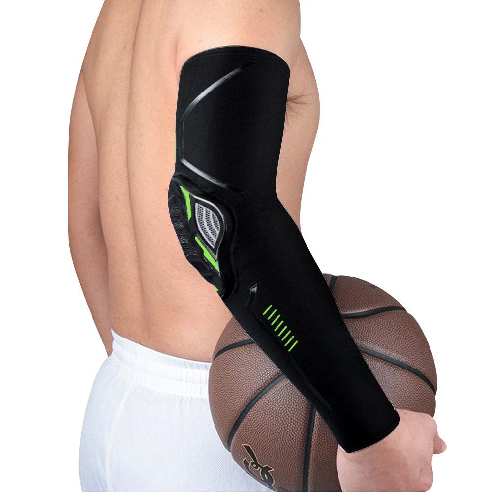 Coudières de sport 1 pièce, respirantes, bouclier de compression pour le bras, anti-chocs, manchon de compression pour les sports de plein air, la course, le basketball, le football, le volleyball.