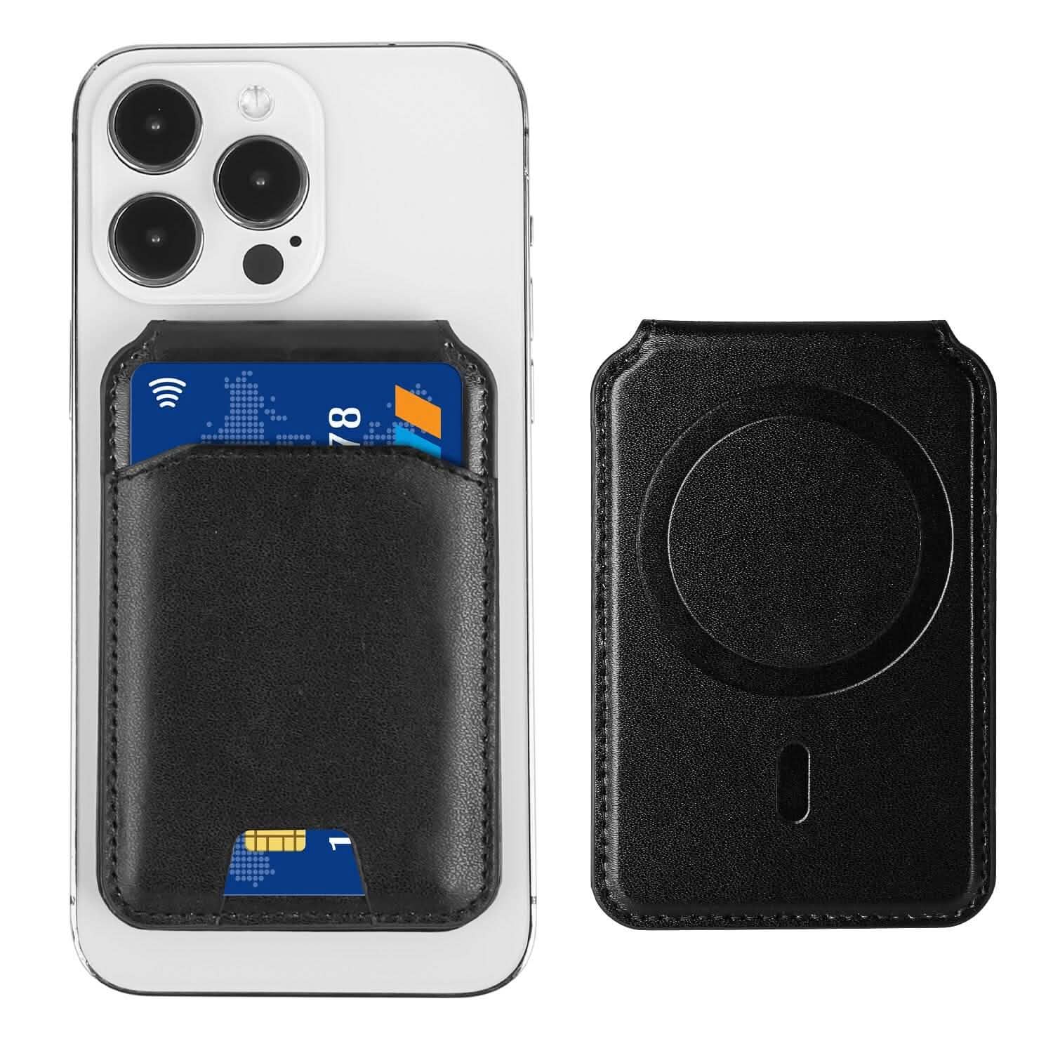 Portefeuille magnétique 2-en-1 et support de téléphone
