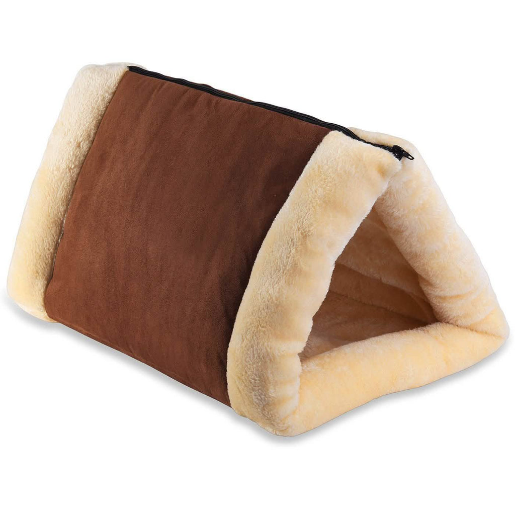 Niche/tapis polaire 2-en-1 pour chats et chiens