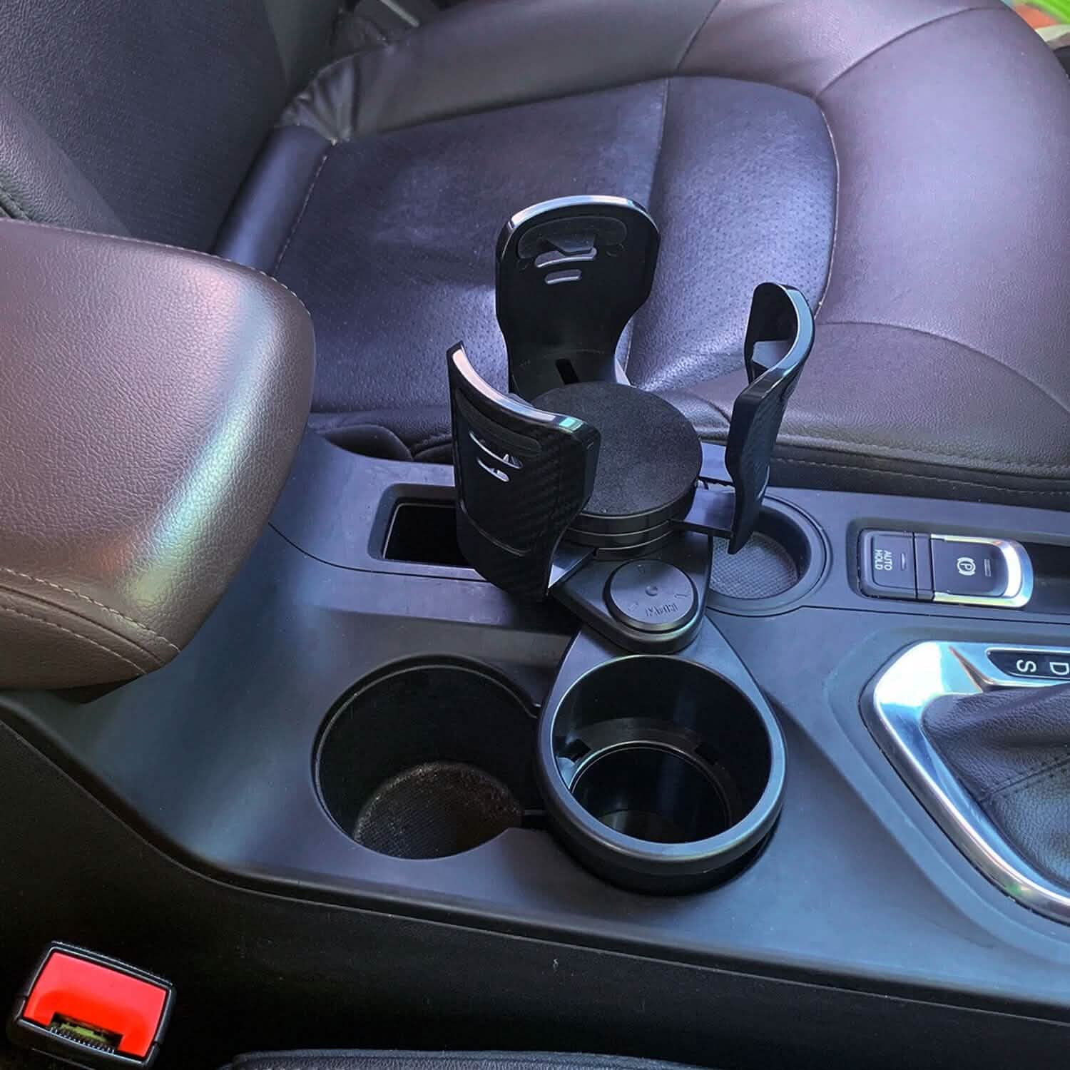 Support de téléphone universel 2-en-1 pour porte-gobelet de voiture