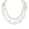 Collier de perles à 2 rangs