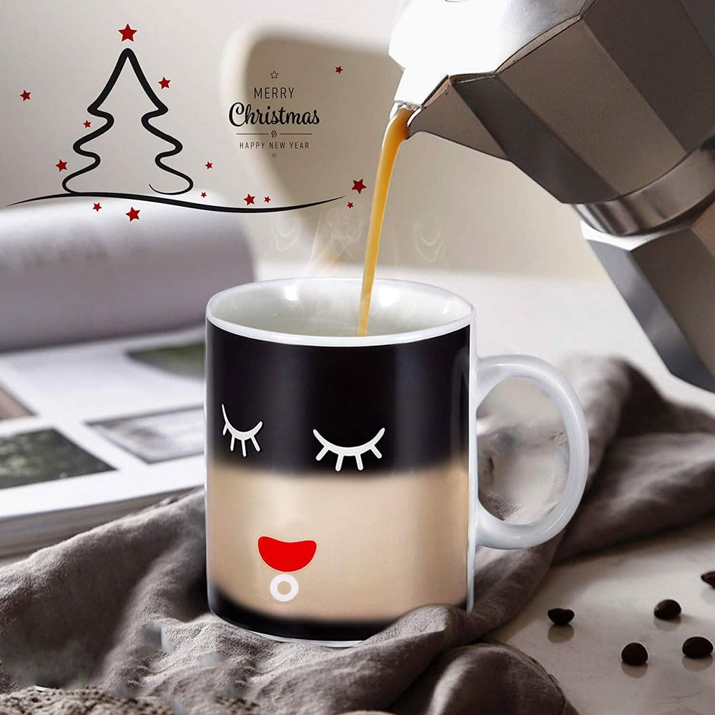 Lot de 2 : Tasse magique à changement de couleur de 355 ml