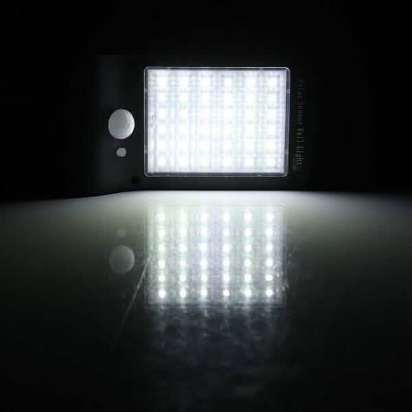 Lot de 2 : Lampe murale solaire à détecteur de mouvement 36 LED