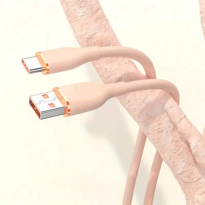 Lot de 2 : Câble de données USB vers Type-C 1 m, Charge rapide
