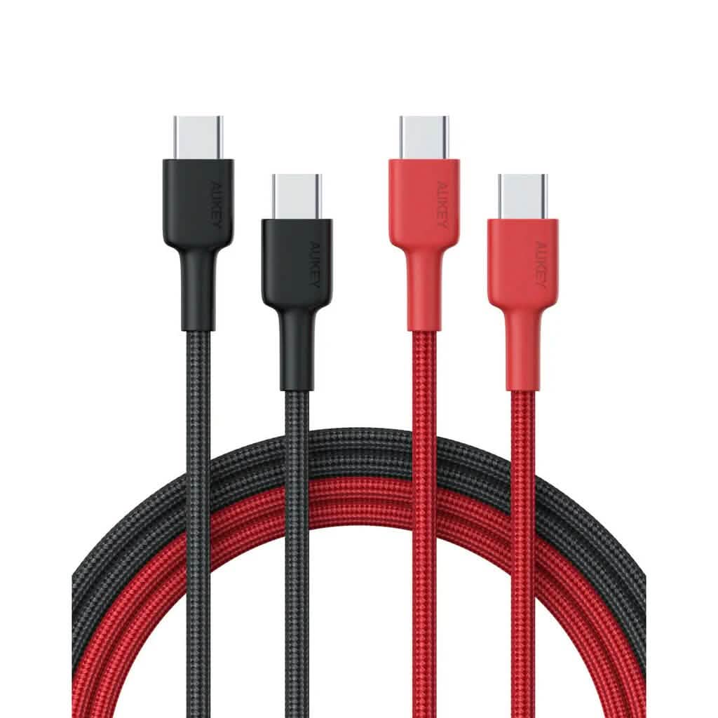 Lot de 2 : Câble USB C CB-CD28 de 2 m, câble USB C vers USB C