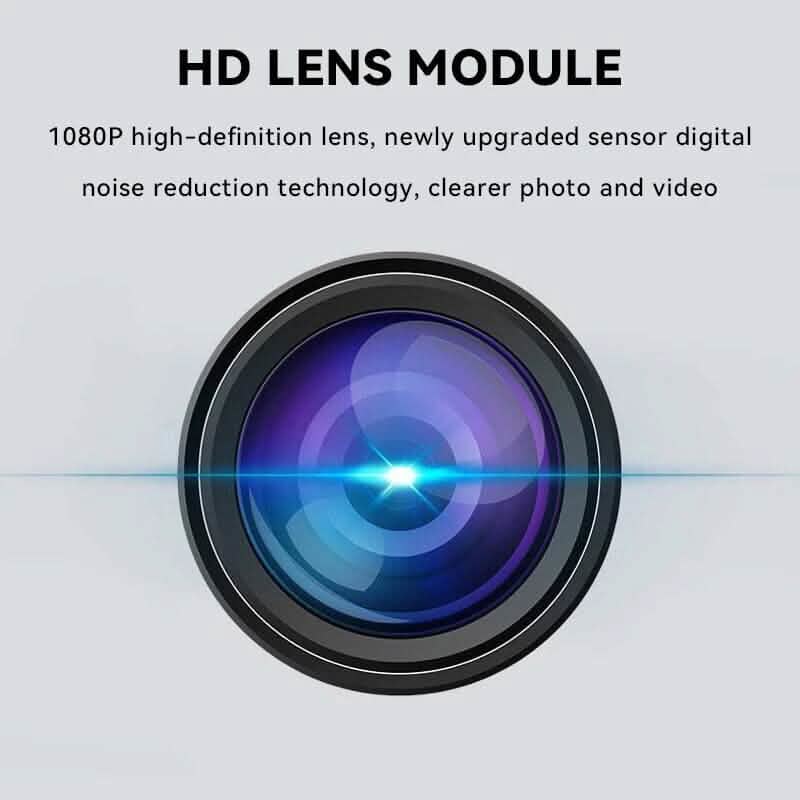 Lot de 2 : Mini caméra A9 HD 720P WiFi 2.4G Caméra IP