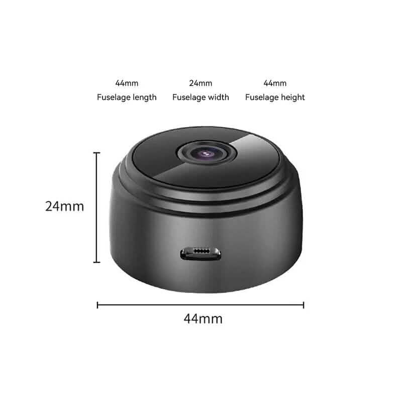Lot de 2 : Mini caméra A9 HD 720P WiFi 2.4G Caméra IP