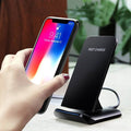 Lot de 2 : Chargeur rapide sans fil réglable pour appareil Qi