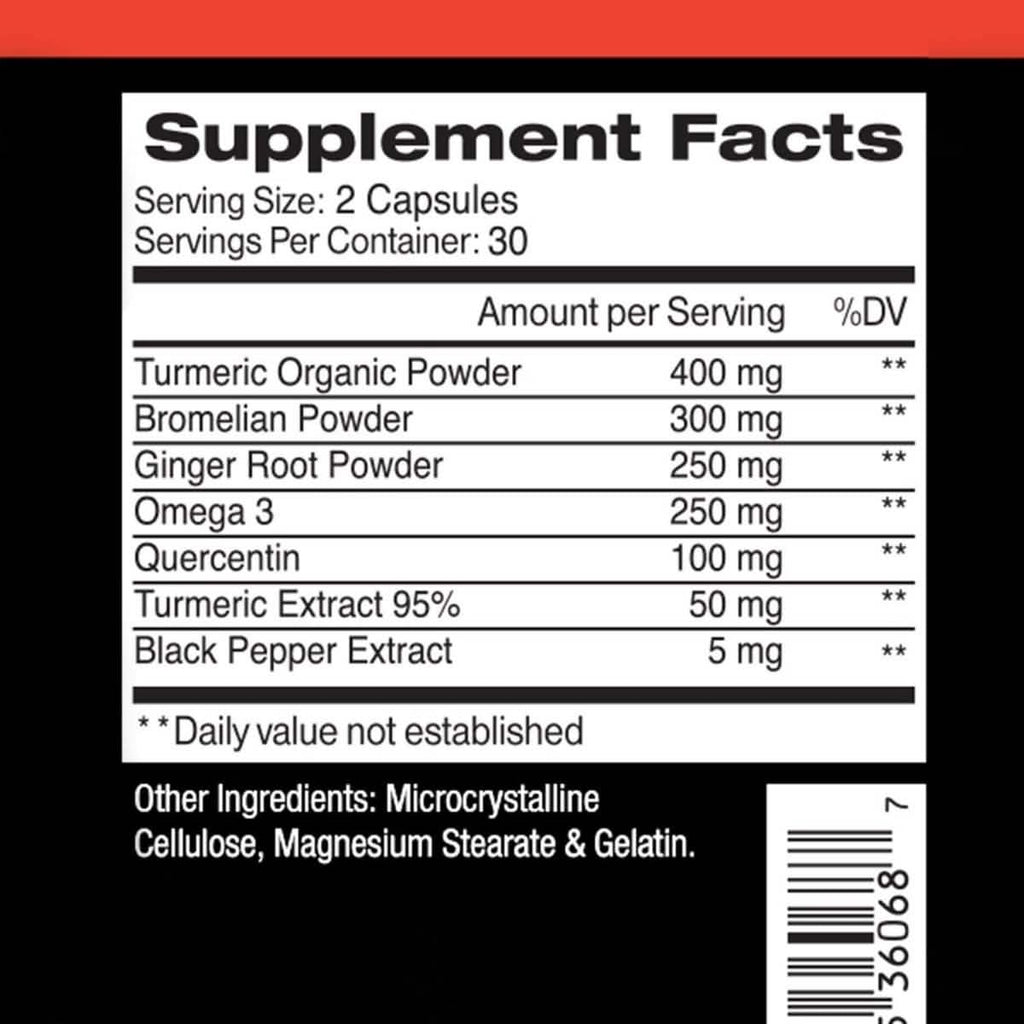 Lot de 2 : Vinaigre de cidre de pomme, betterave, curcuma et gingembre en capsules Angry Supplements
