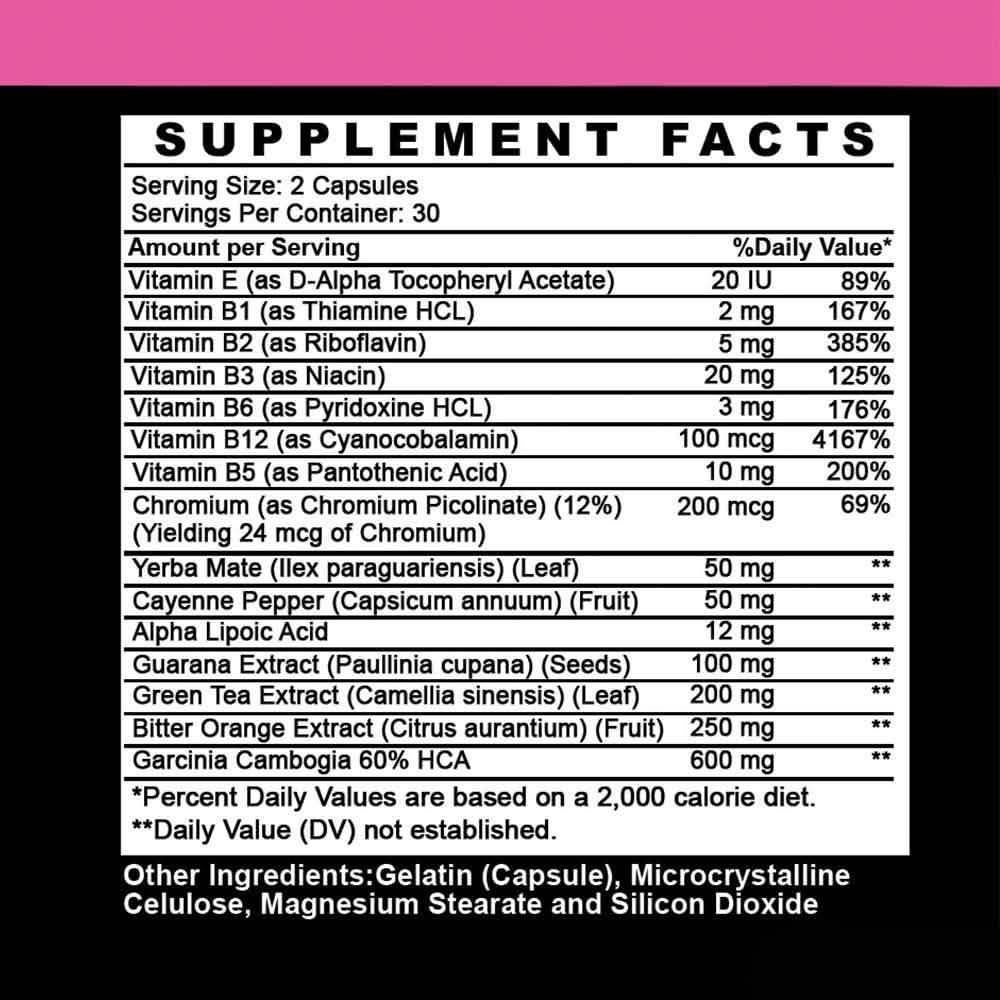 Lot de 2 : pilules minceur jour et nuit Angry Supplements
