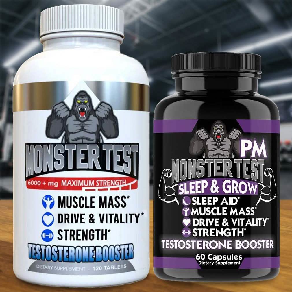 Lot de 2 : Angry Supplements Stimulateur de Testostérone pour Hommes