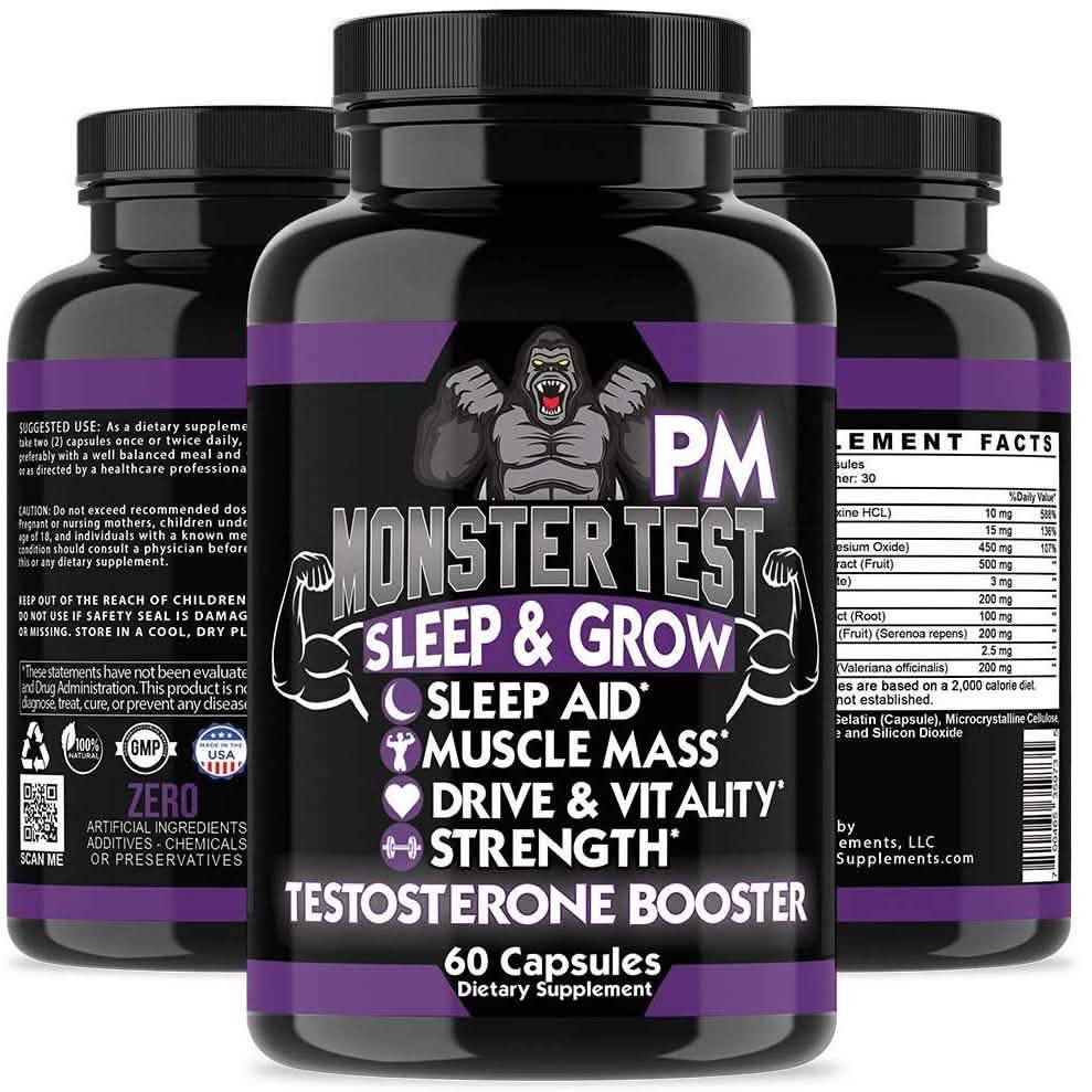 Lot de 2 : Angry Supplements Stimulateur de Testostérone pour Hommes