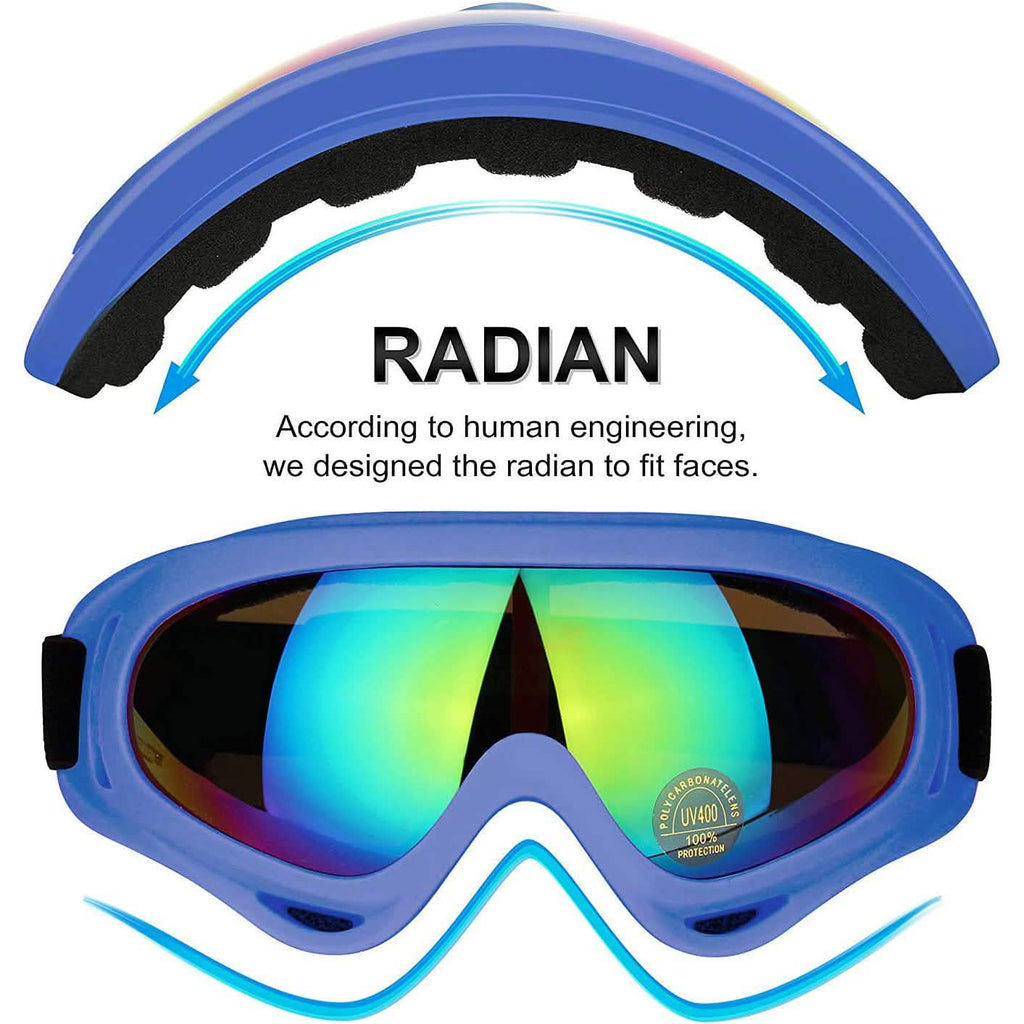 Lot de 2 : Lunettes de sport anti-rayures et anti-poussière