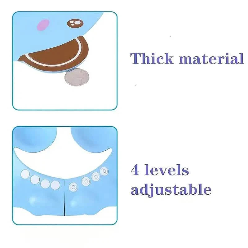 Paquet de 2 : Visière de bain réglable pour bébé