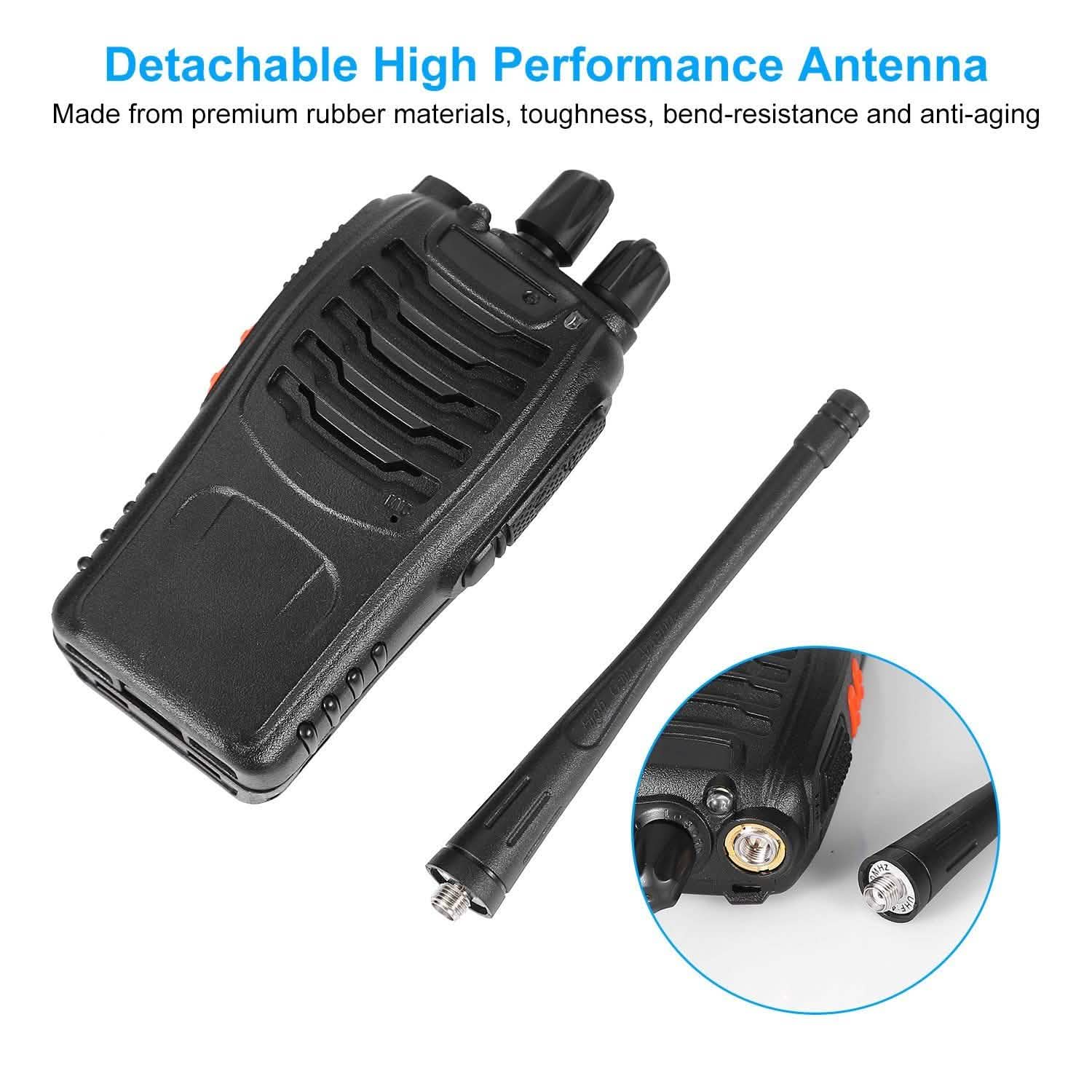Lot de 2 : Talkies-walkies bidirectionnels Baofeng BF-888S