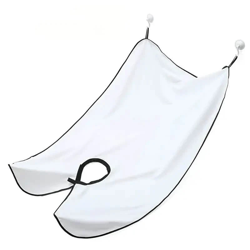 Lot de 2 : Tablier de rasage pour barbe Support pour tondeuse