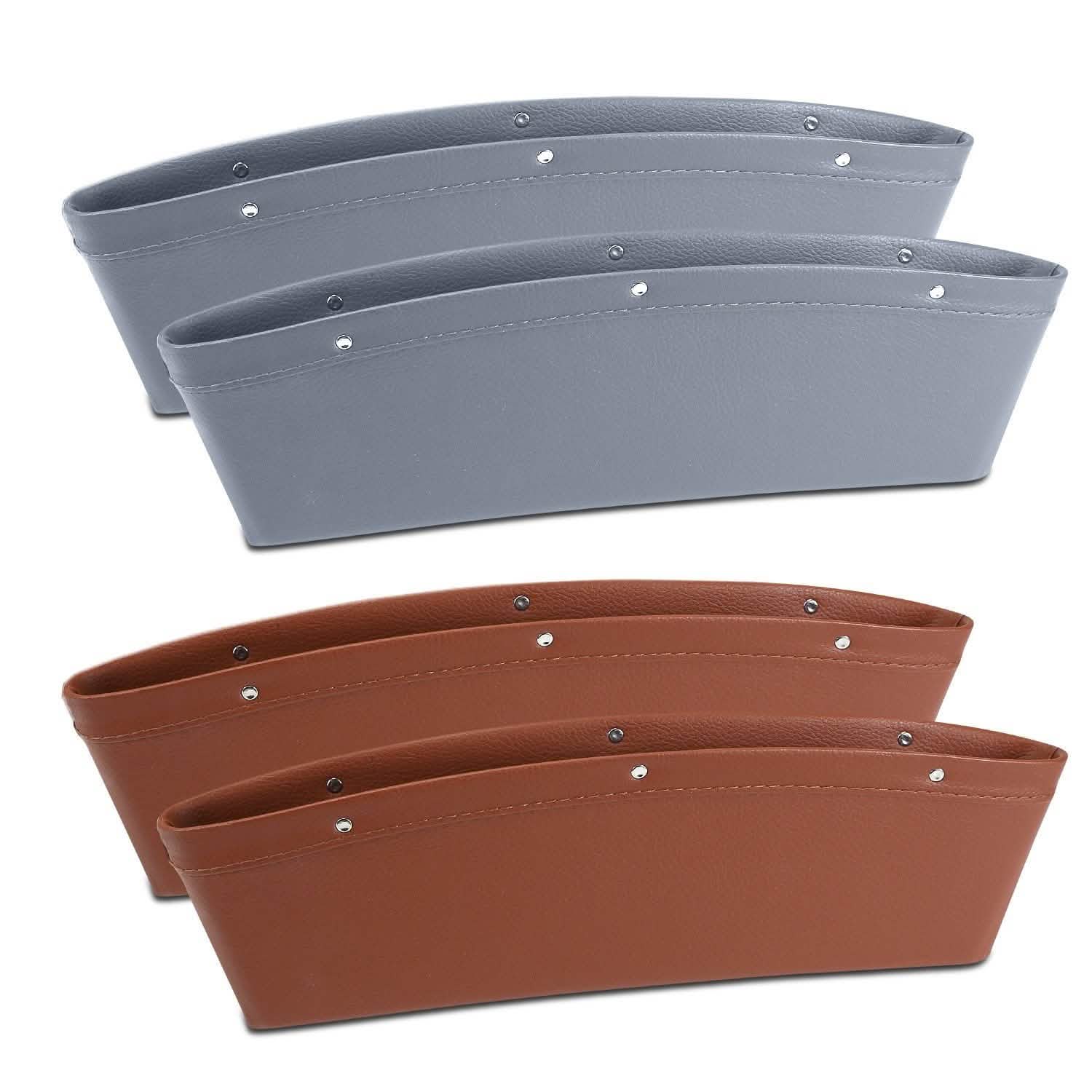 Lot de 2 : Pochette de rangement pour siège de voiture