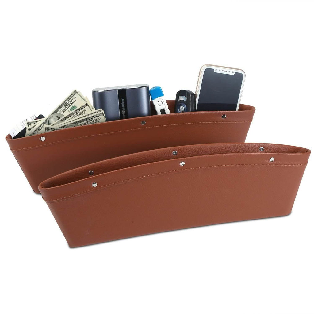 Lot de 2 : Pochette de rangement pour siège de voiture