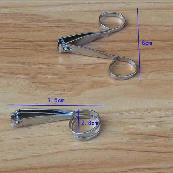 Lot de 2 : Coupe-ongles en acier au carbone