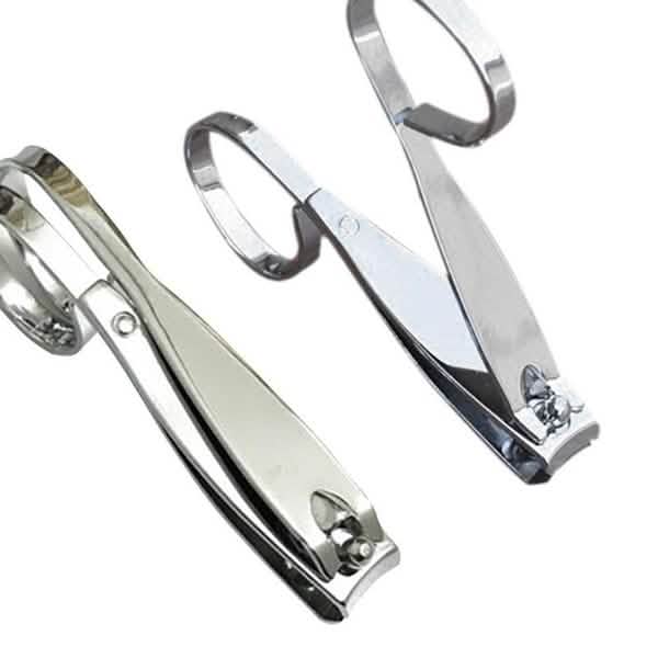 Lot de 2 : Coupe-ongles en acier au carbone
