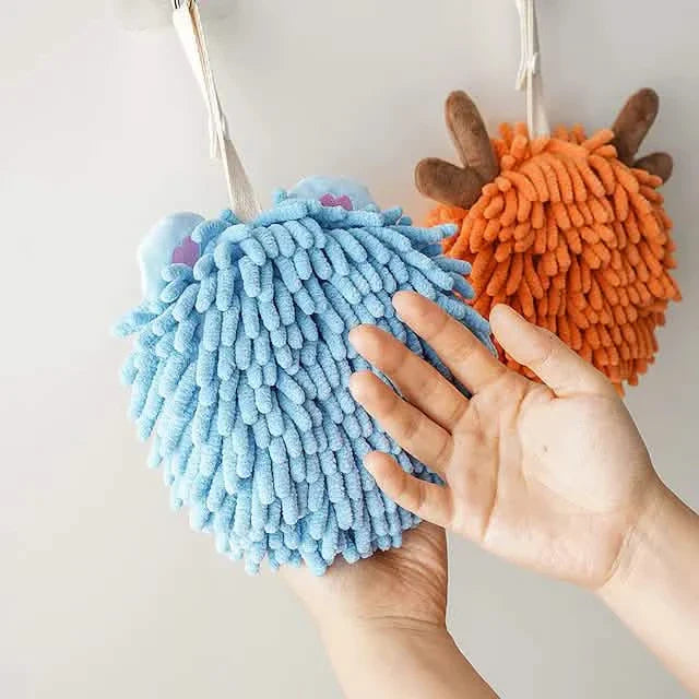 Lot de 2 : Essuie-mains en chenille