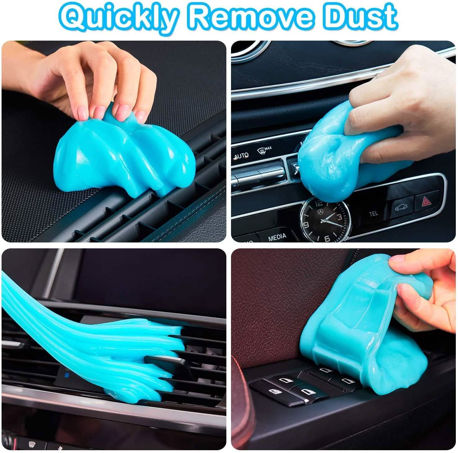 Lot de 2 : Gel nettoyant pour voiture