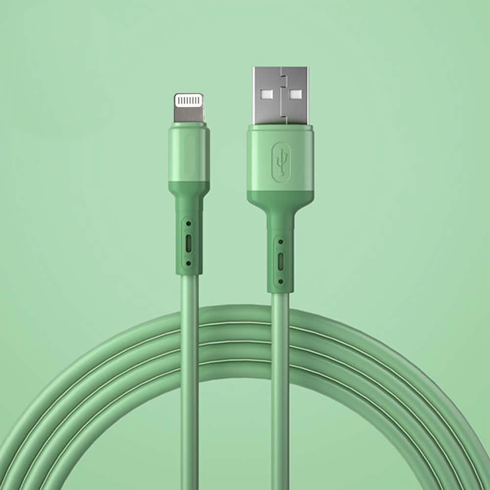 Lot de 2 : Câbles de recharge colorés - Lightning ou USB-C