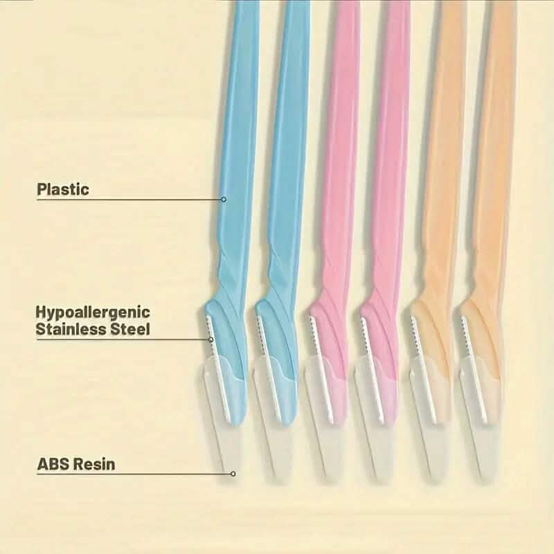 Lot de 2 : Kit de rasoirs et de façonneurs pour sourcils