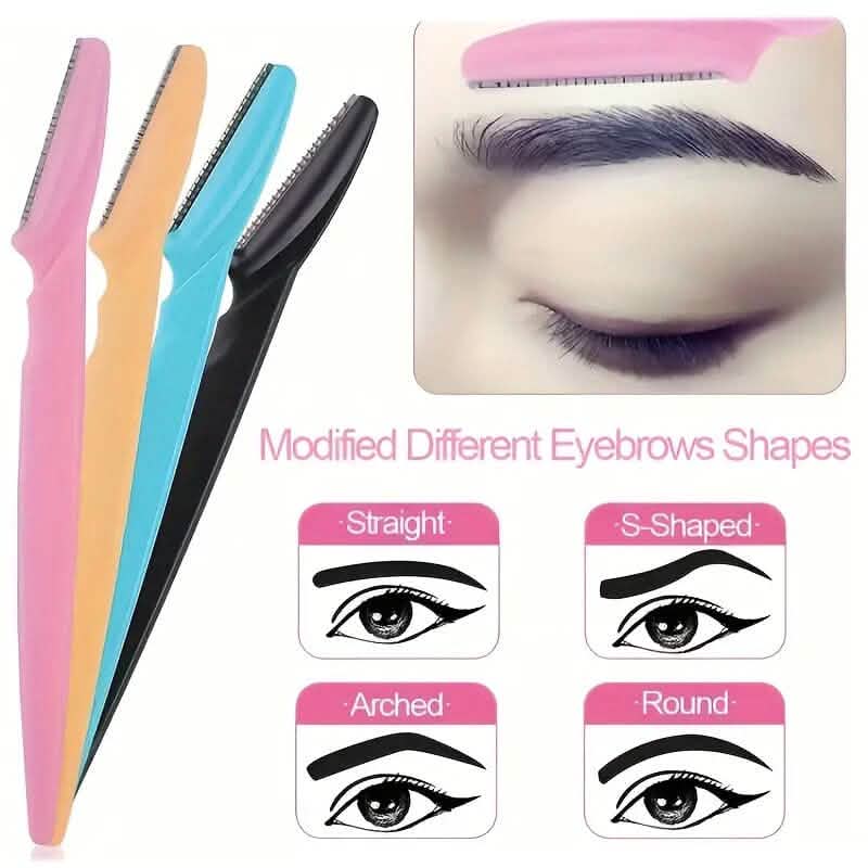 Lot de 2 : Kit de rasoirs et de façonneurs pour sourcils