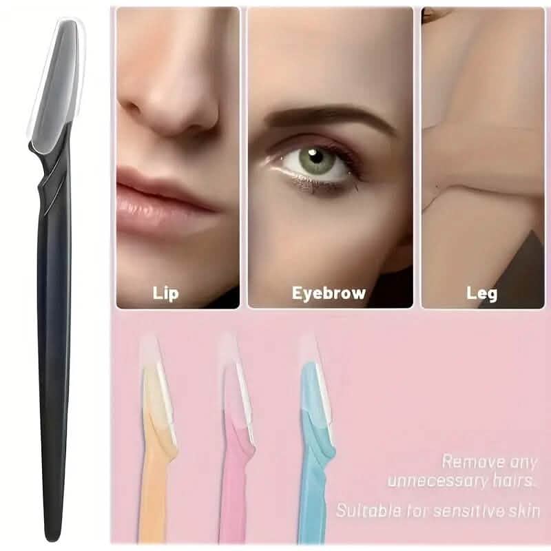Lot de 2 : Kit de rasoirs et de façonneurs pour sourcils