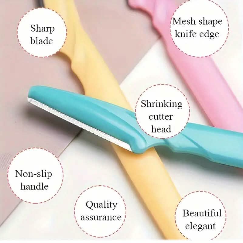 Lot de 2 : Kit de rasoirs et de façonneurs pour sourcils