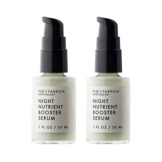 Lot de 2 : Sérum booster nuit Fig+Yarrow Night Nutrients 30 ml