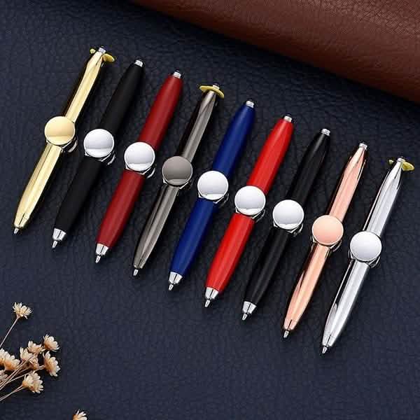 Lot de 2 : Stylo toupie à doigts
