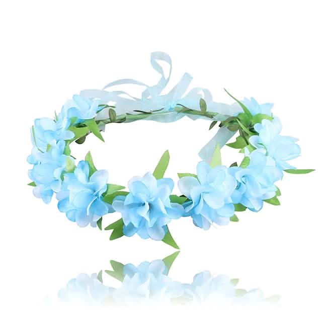 Lot de 2 : Accessoires pour cheveux en polyester, style floral pour fille