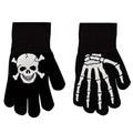 Lot de 2 paires : Gants phosphorescents Spécial Halloween