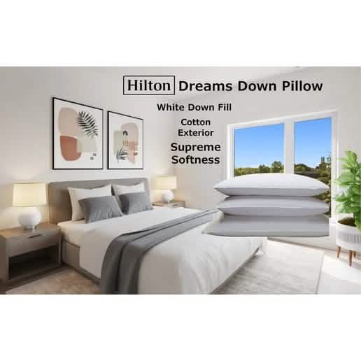Lot de 2 : Oreiller synthétique en duvet de la collection Hilton Hotel & Resort