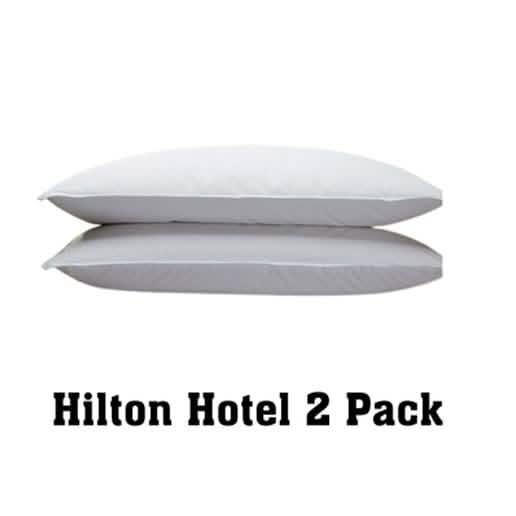 Lot de 2 : Oreiller synthétique en duvet de la collection Hilton Hotel & Resort