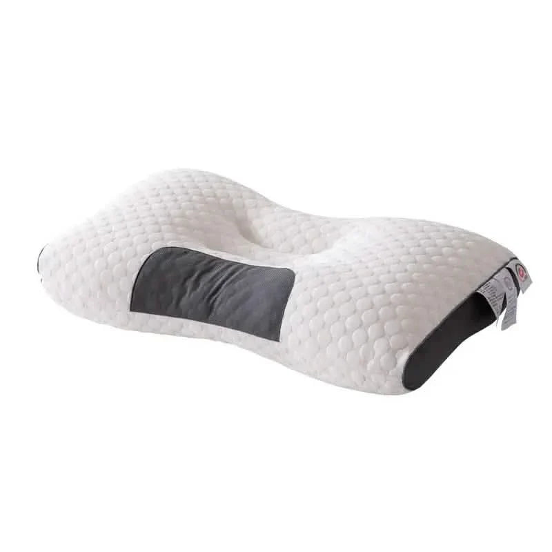 Oreiller de massage en coton antibactérien tricoté avec housse amovible