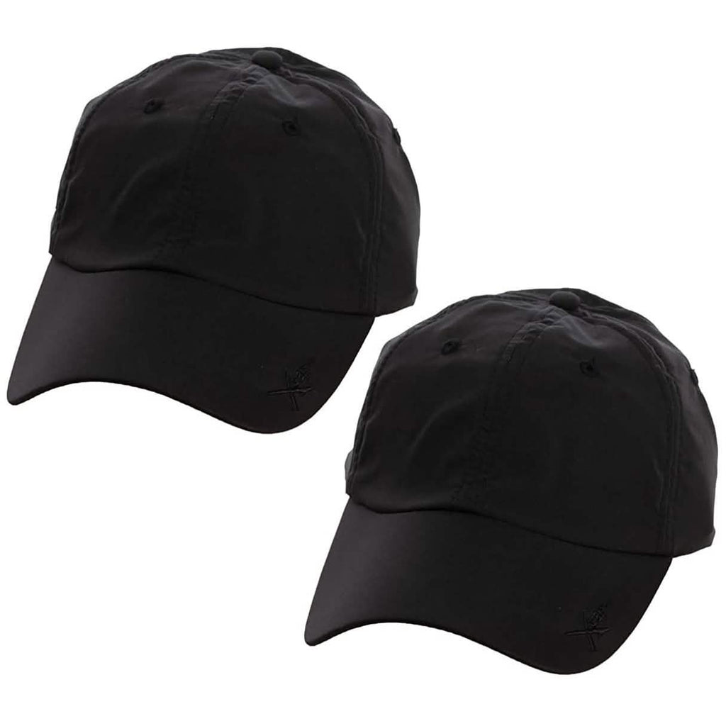 Lot de 2 : Casquettes Kombi Xcap avec support de lunettes de soleil rétractable