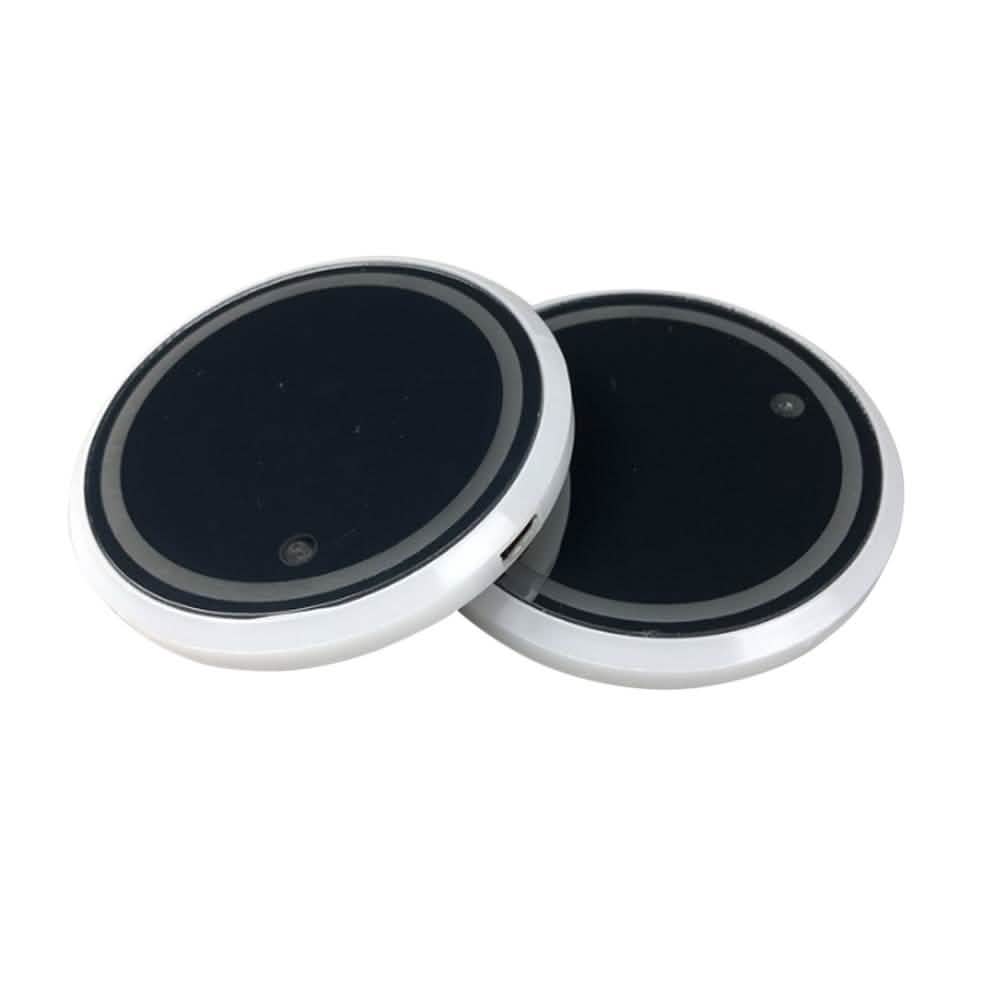 Lot de 2 : Sous-verres de voiture lumineux à LED