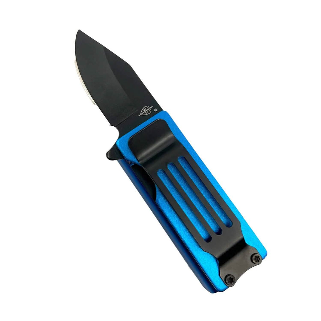 Paquet de 2 : Support de briquet et couteau de poche assisté par ressort