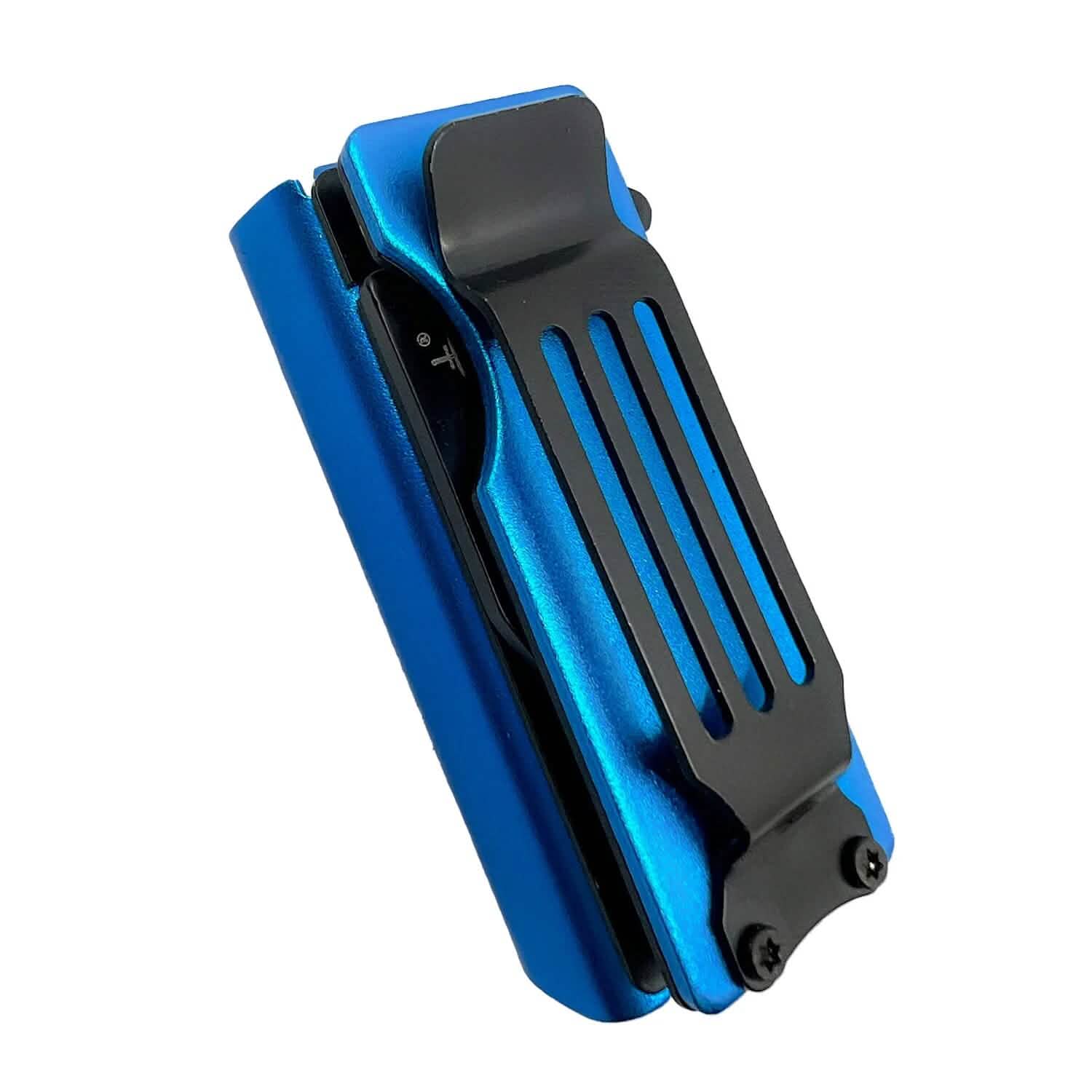 Paquet de 2 : Support de briquet et couteau de poche assisté par ressort