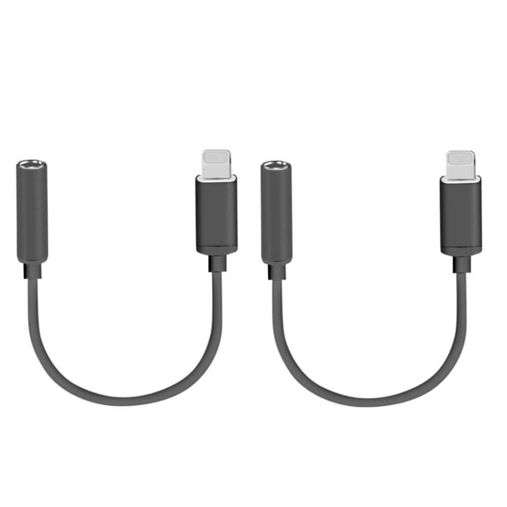 Lot de 2 : Adaptateur Lightning vers prise casque