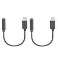 Lot de 2 : Adaptateur Lightning vers prise casque