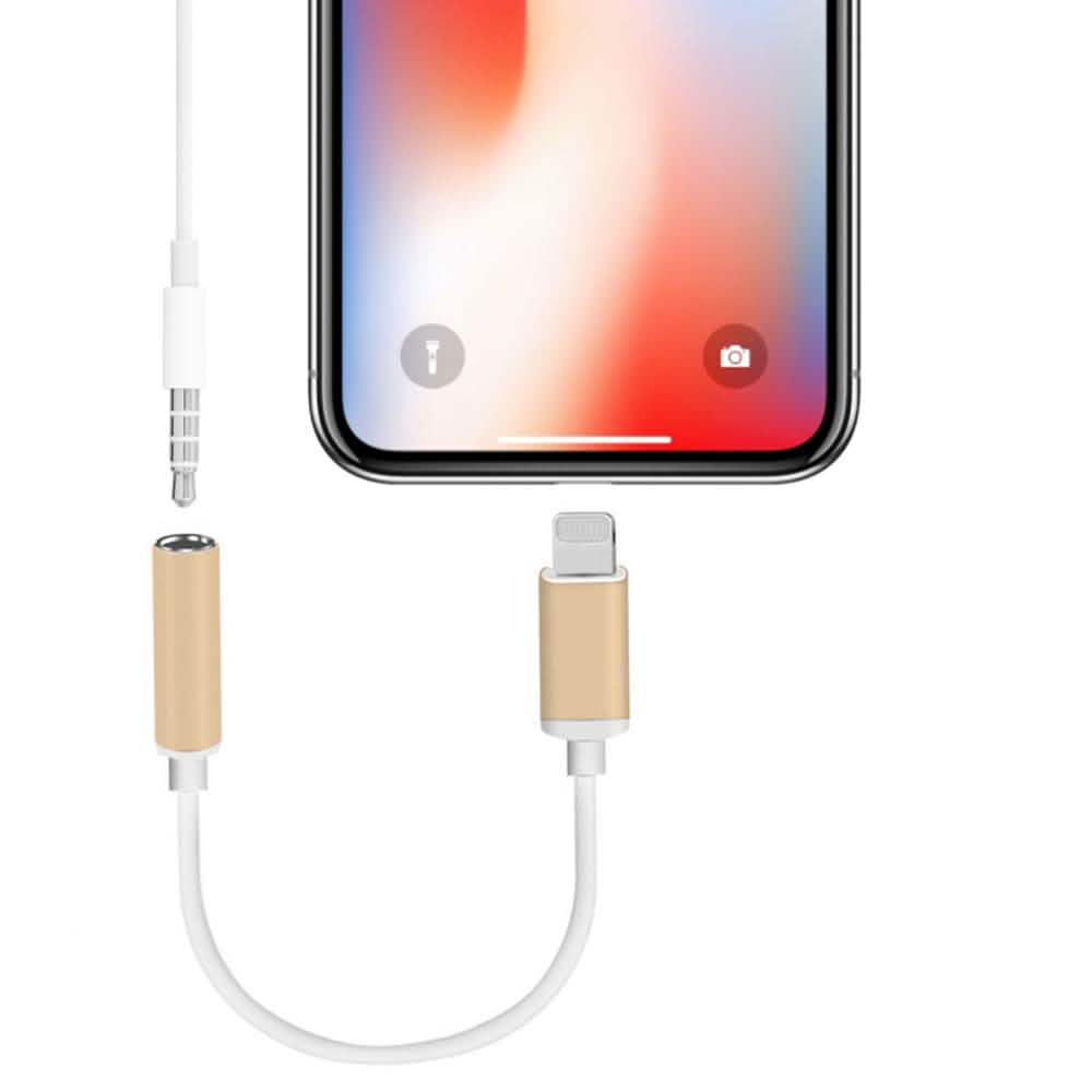 Lot de 2 : Adaptateur Lightning vers prise casque