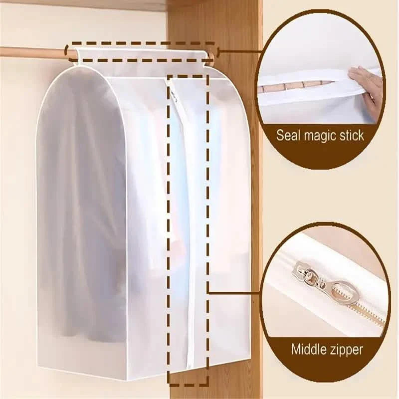 Lot de 2 : Housse de protection légère pour vêtements