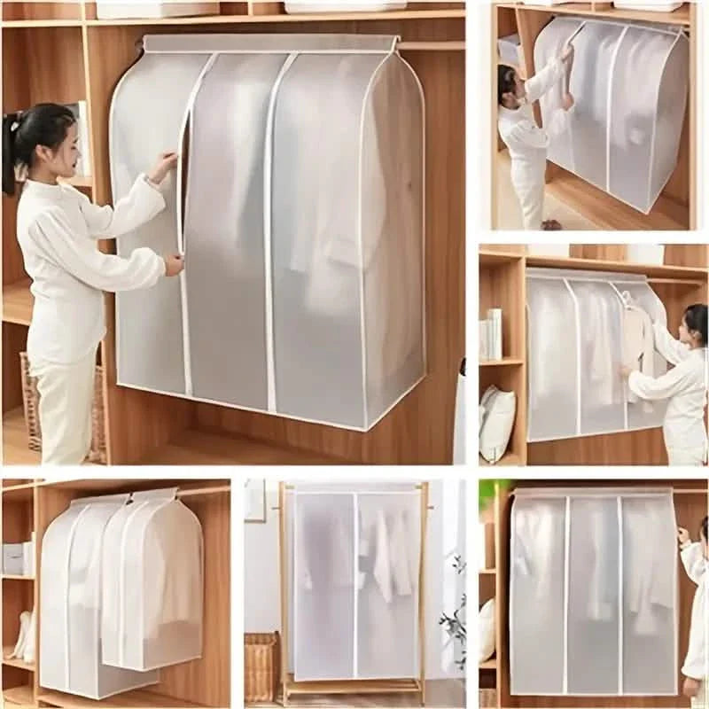 Lot de 2 : Housse de protection légère pour vêtements